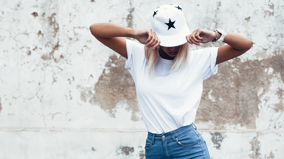 woman-wearing-white-t-shirt