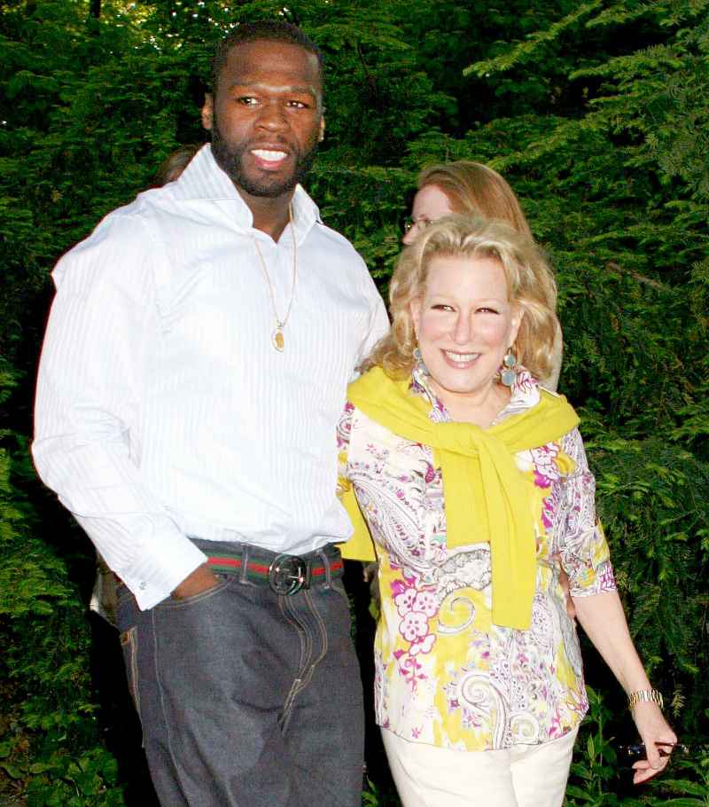50 Cent and Bette Midler Surprise Celebrity BFFs