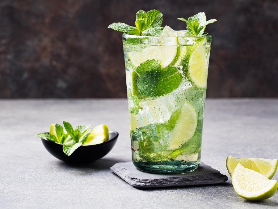 A Lighter Mint Mojito Celebrity Dietitian Keri Glassman Shares Low-Calorie Summer Cocktail Recipes That Taste Great