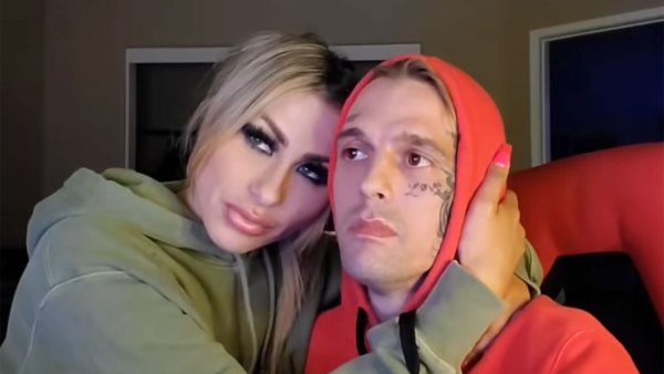 Aaron Carter Reveals On-Off Girlfriend Melanie Martin Suffered a Miscarriage Red Hoodie