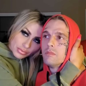 Aaron Carter Reveals On-Off Girlfriend Melanie Martin Suffered a Miscarriage Red Hoodie