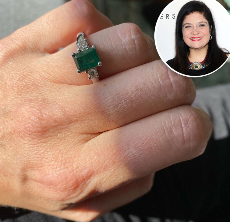 A Look at Food Network’s Alex Guarnaschelli's Unique Emerald Engagement Ring