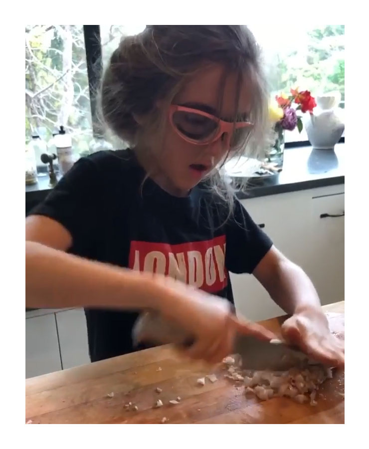 Alicia Silverstone Shows Off Son Bear Impressive Kitchen Skills