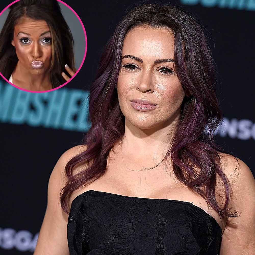 Alyssa Milano Slams Blackface Accusations Claims She Being Snooki