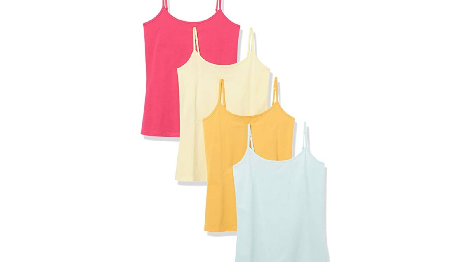 Amazon Essentials Women's 4-Pack Slim-Fit Camisole
