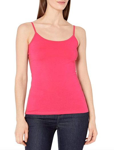 Amazon Essentials Affordable Basic Camis That Won’t Roll Up | Us Weekly
