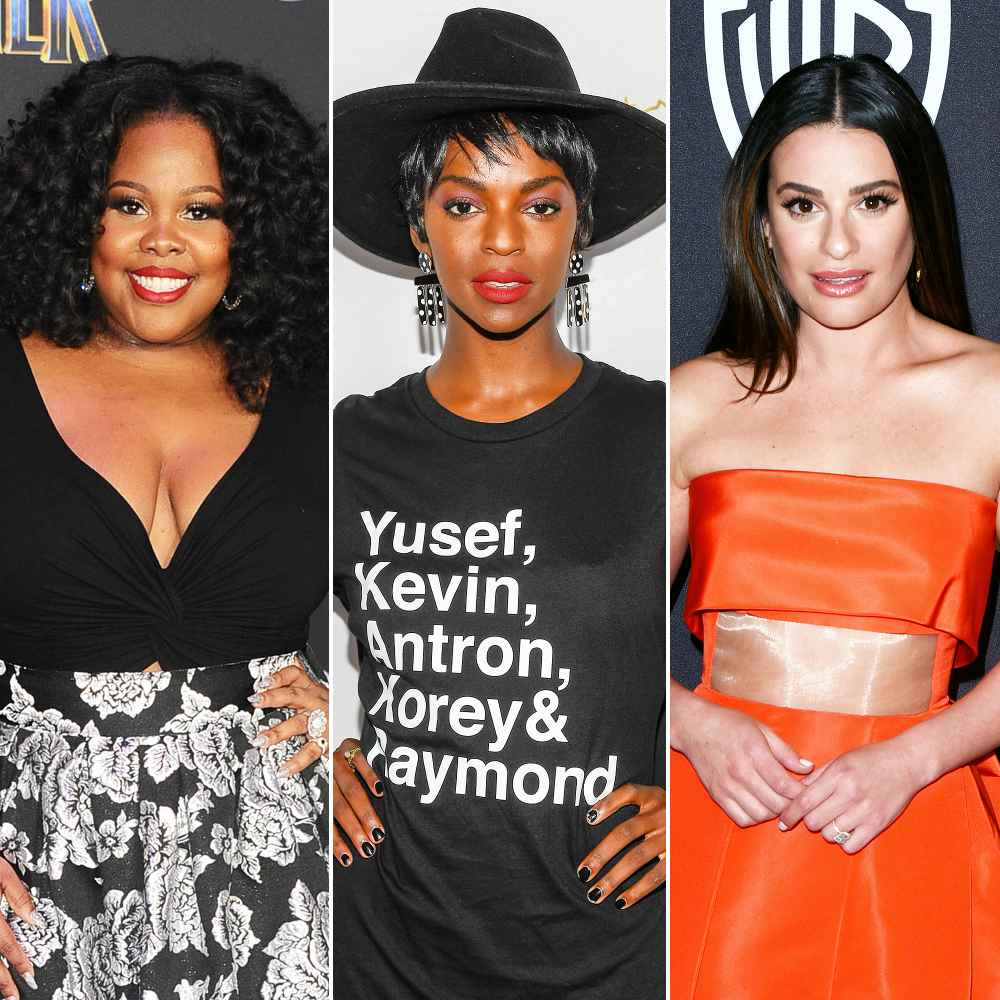 Amber Riley Supports Superhero Samantha Ware After Lea Michele Comments