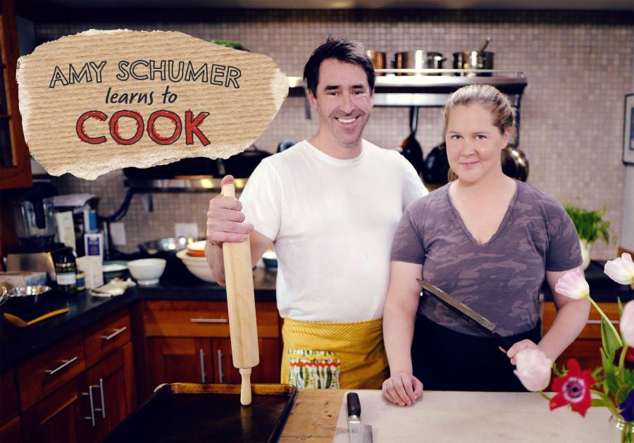Amy Schumer and Chris Fischer Celeb Couples Cooking Together