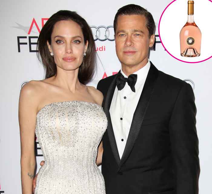 Angelina Jolie and Brad Pitt's Rose wine