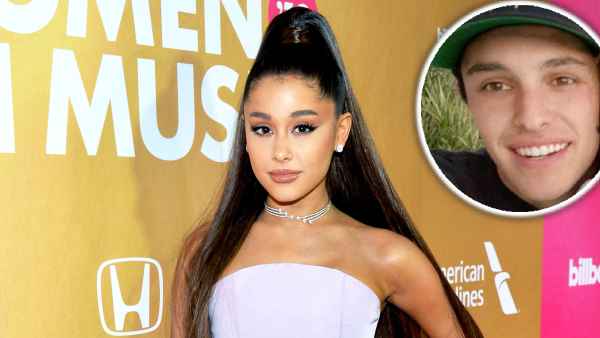 Ariana Grande Gets a Kiss From BF Dalton at Her Midsommar B-Day Party