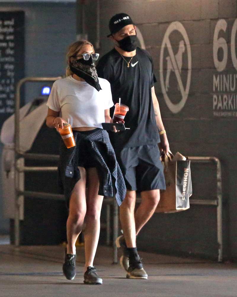Ashley Benson and G-Eazy Hold Hands While Grocery Shopping in Los Angeles