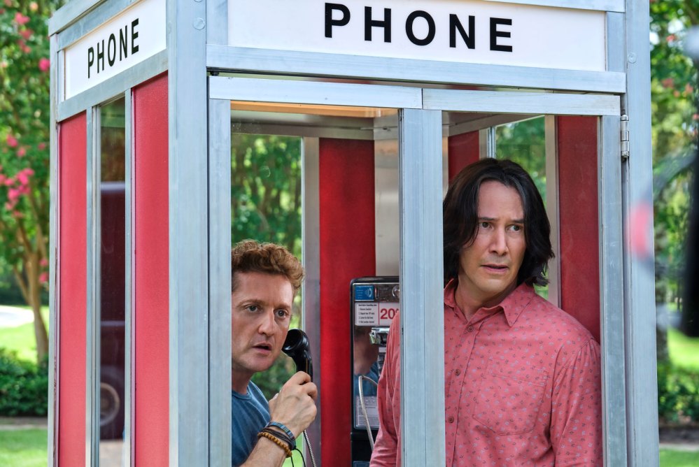 Alex Winter and Keanu Reeves Bill and Ted Face The Music Trailer