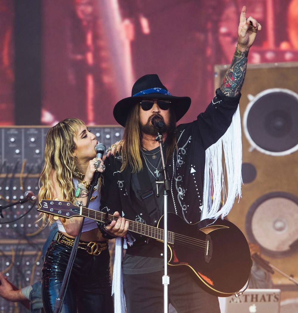 Billy Ray Cyrus Gushes Over Daughter Miley Cyrus Performing