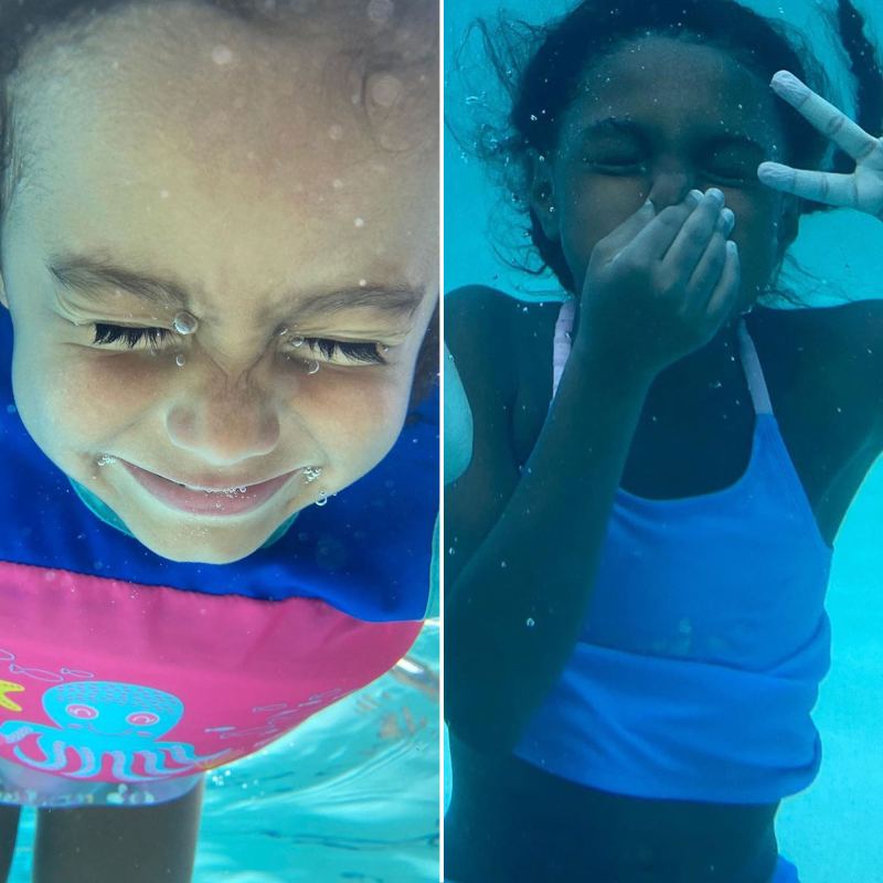 Briana DeJesus Instagram Stella and Nova DeJesus Pool