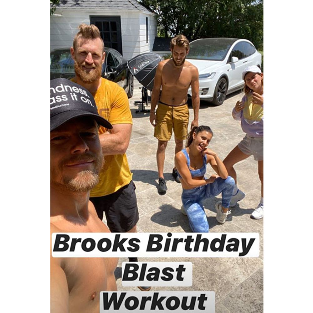 Brooks Laich Has Birthday Workout With Derek Hough After Julianne Hough Split