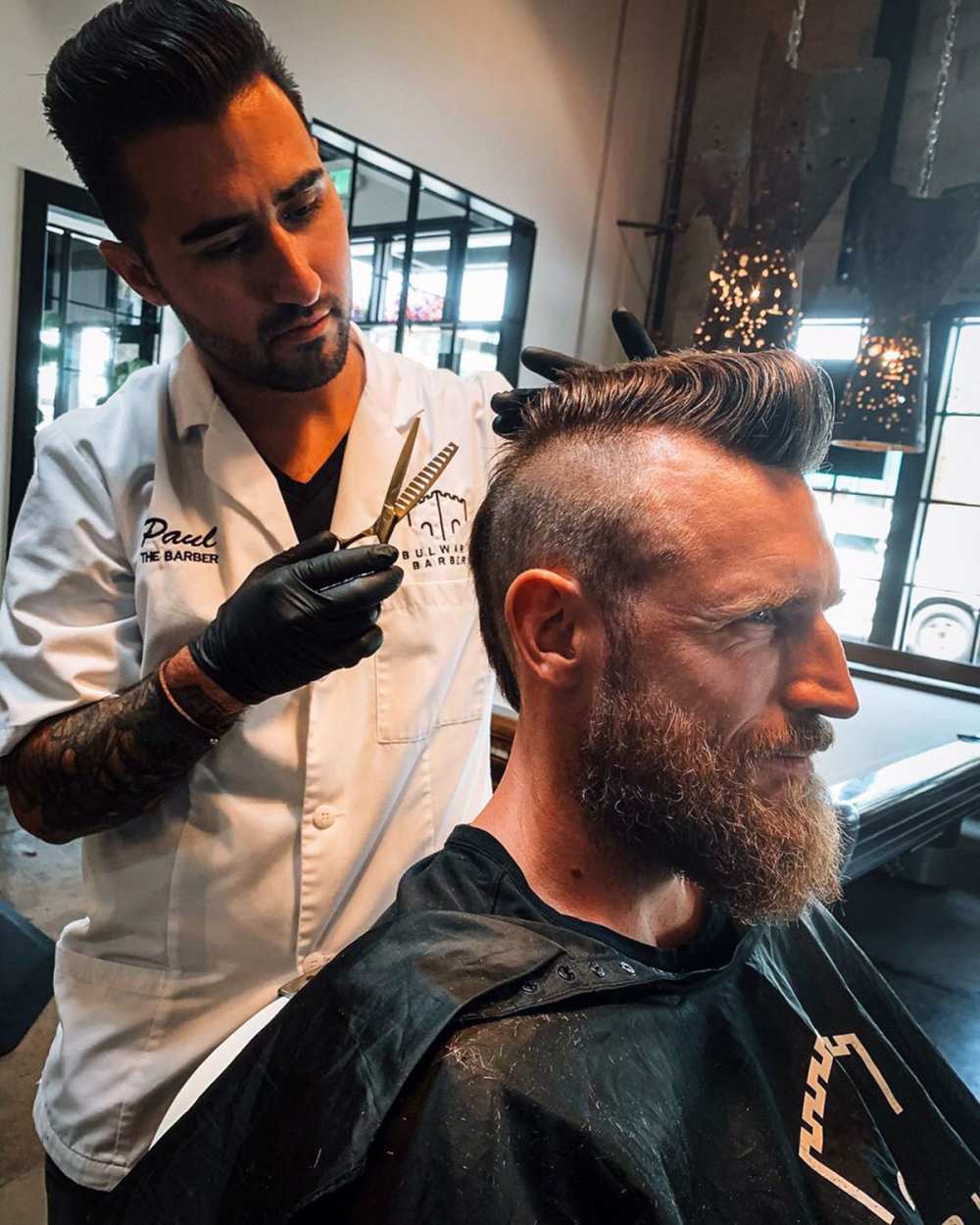 Brooks Laich Says He Went Back to Get a More 'Aggressive' Mohawk