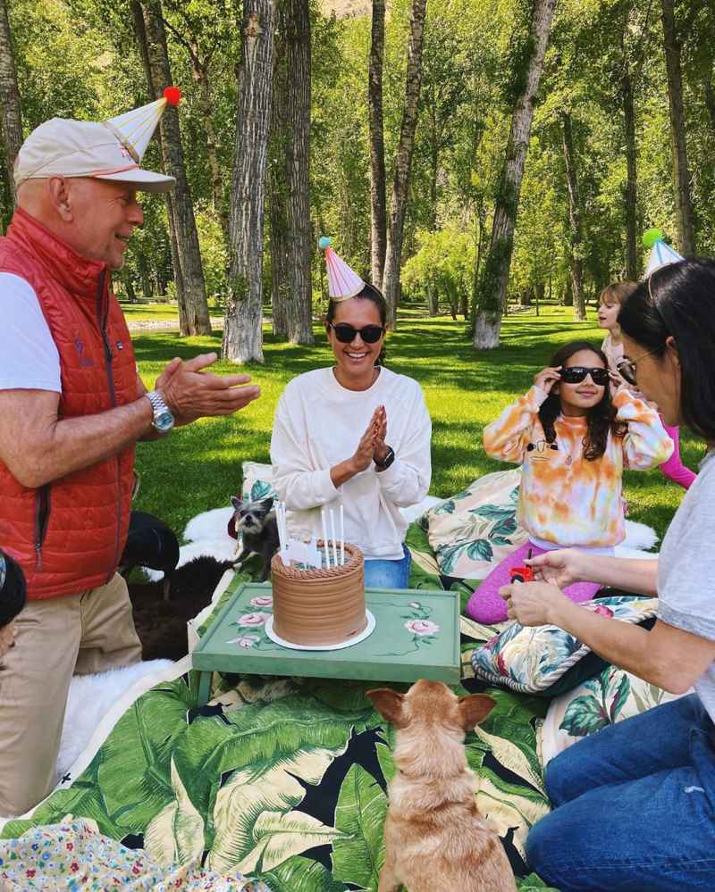 Bruce Willis and Emma Heming Celebrate Her Birthday With Demi Moore and Rumer