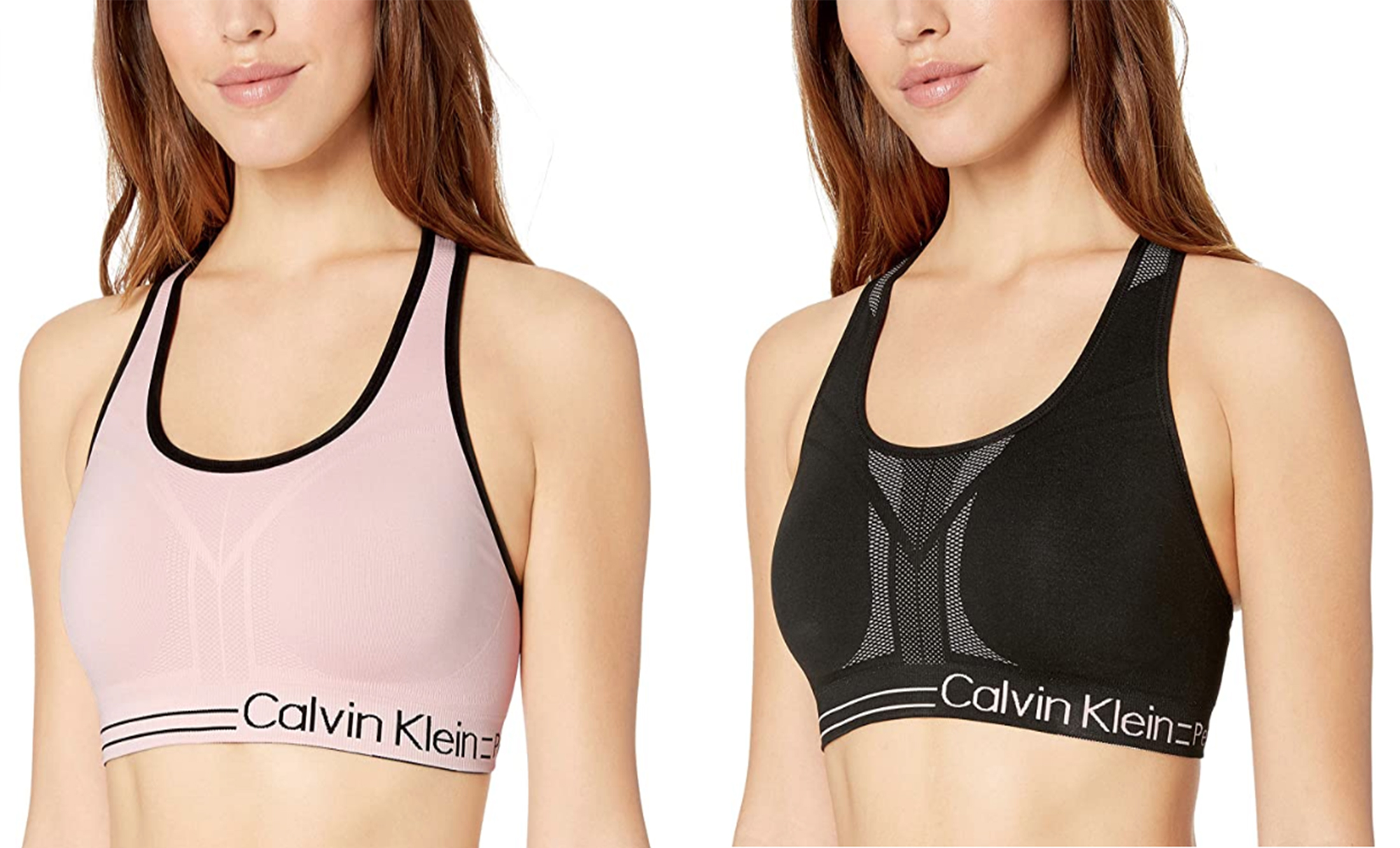 Calvin Klein Women's Medium Impact Reversible Sports Bra