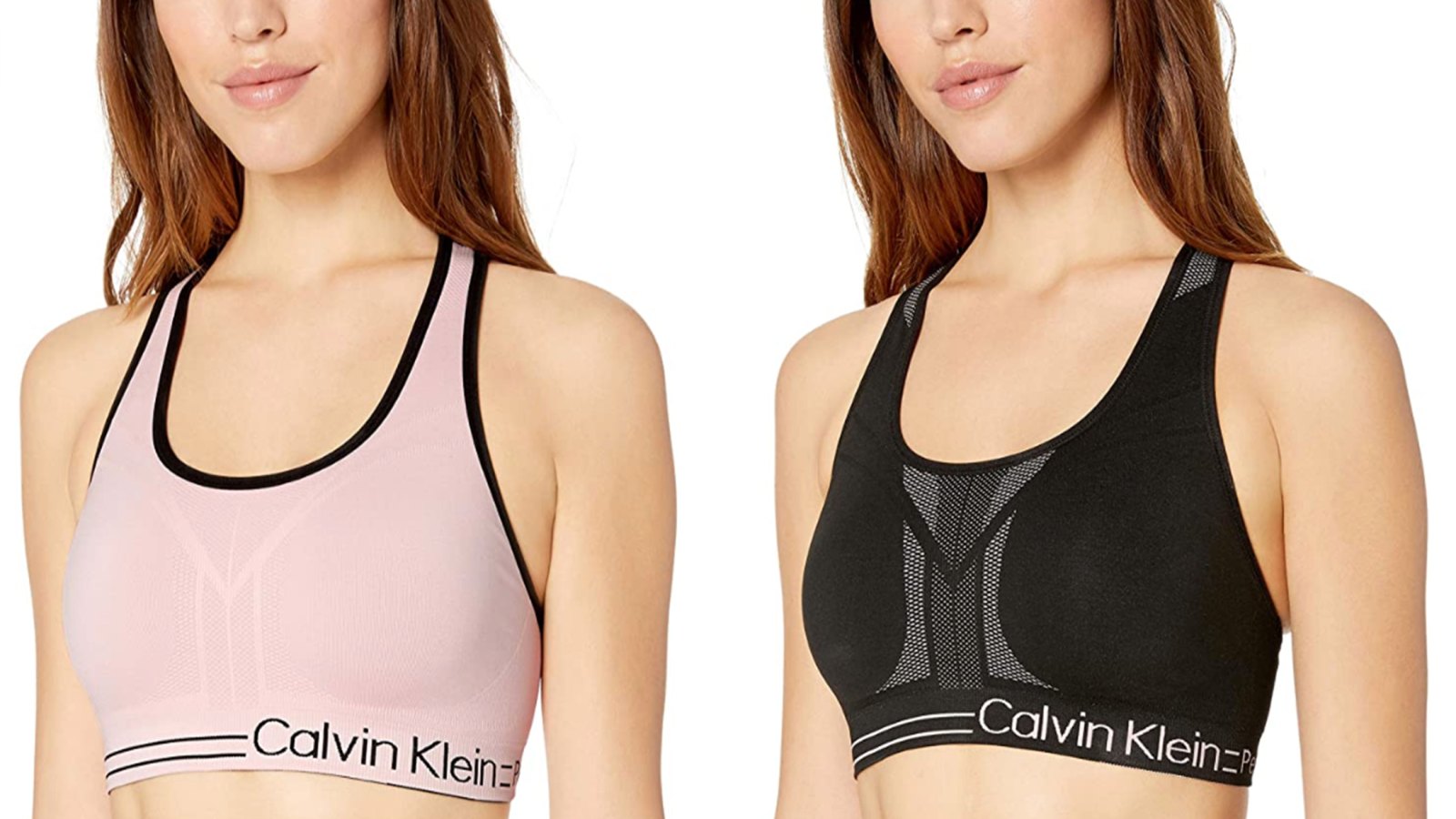 Calvin Klein Women's Medium Impact Reversible Sports Bra