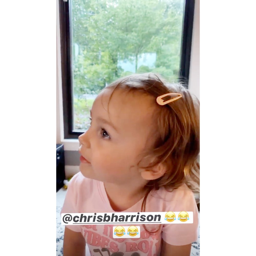 Carly Waddell and Evan Bass Daughter Calls Chris Harrison Grandpa While Watching The Bachelorette