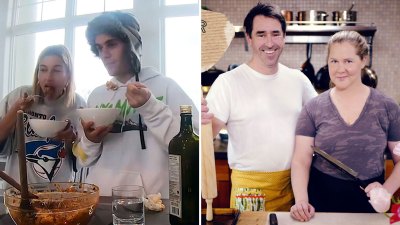 Celeb Couples Cooking Together