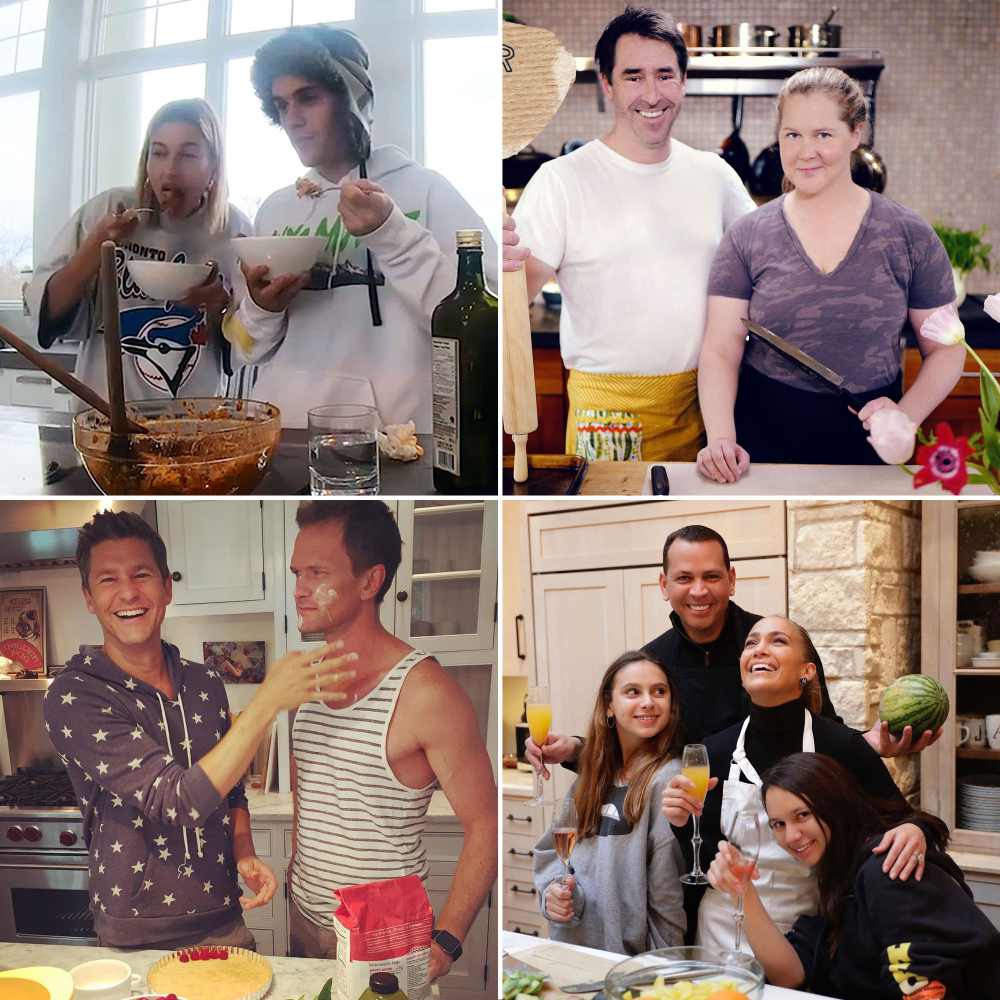 Celeb Couples Cooking Together