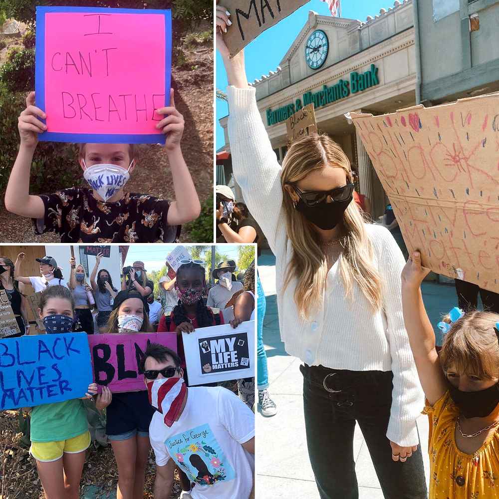 Celebrity Parents Bringing Their Children to Protests Supporting Black Lives Matter Movement