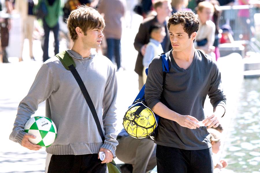 Chace Crawford and Penn Badgley Talk Gossip Girl Dan and Nate scenes