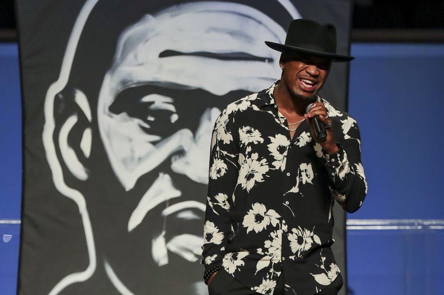 Channing Tatum Jamie Foxx Attend George Floyds Houston Memorial Service