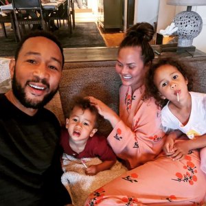 Too Cute! Chrissy Teigen and John Legend Dress Up for Luna's Backyard Tea Party