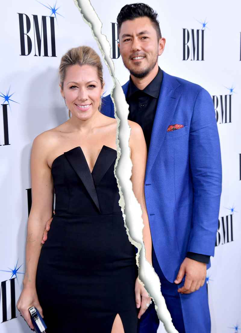 Colbie Caillat Justin Young split