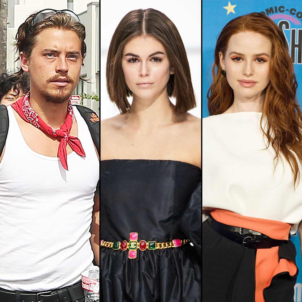 Cole Sprouse Protests With Kaia Gerber Madelaine Petsch and More