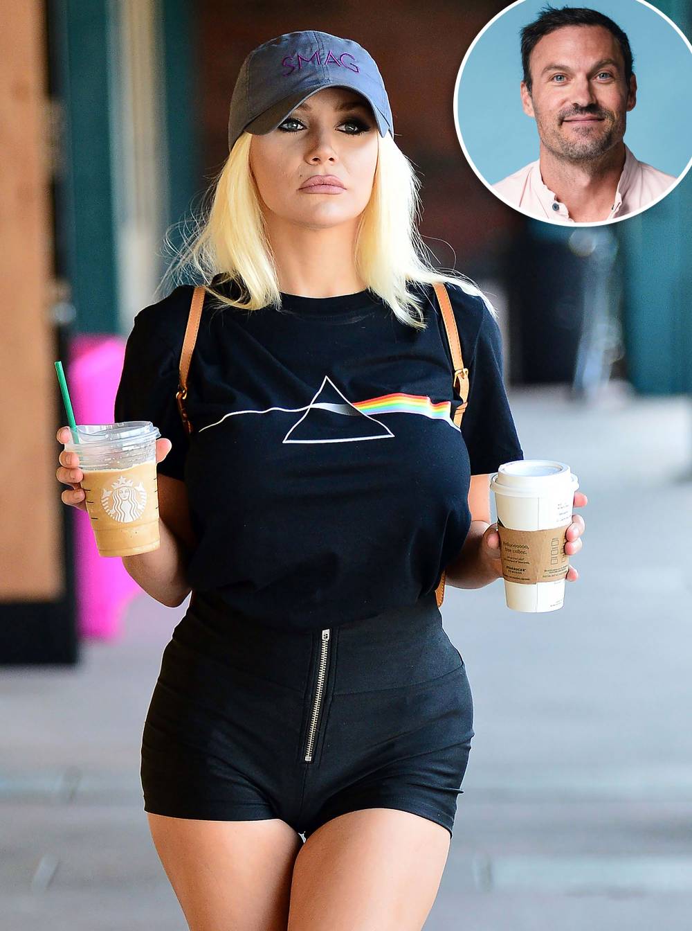 Courtney Stodden Wears Brian Austin Green's SMAG Hat