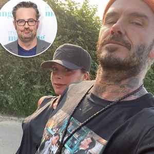 David Beckham Teases Matthew Perry After He Comments on His ‘Friends’ Shirt