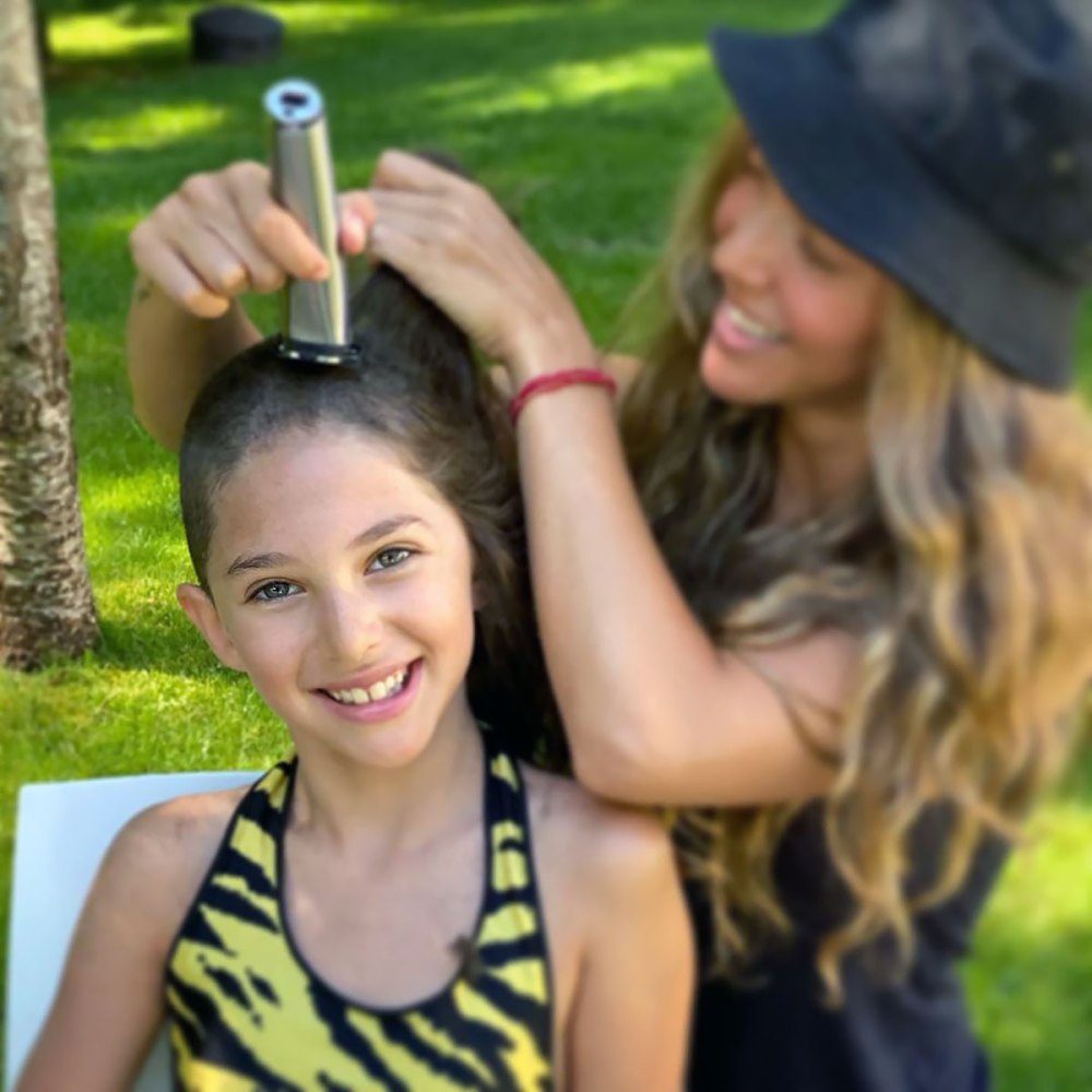 David Schwimmer's Daughter Cleo, 9, Stuns With Newly Shaved Head