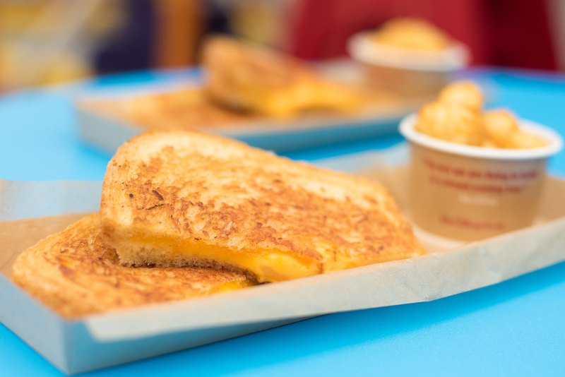 Walt Disney World Food Woodys Lunch Box Grilled Cheese