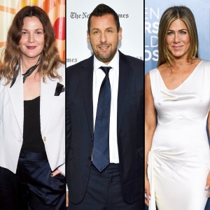 Drew Barrymore Trends After Fan Suggests Adam Sandler and Jennifer Aniston Are a Better Movie Couple