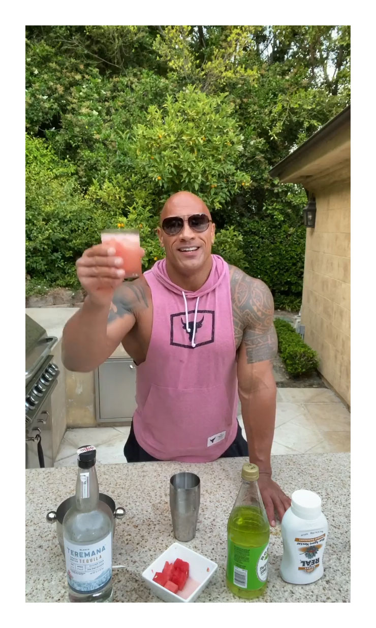 Dwayne The Rock Johnson Watermelon Manarita