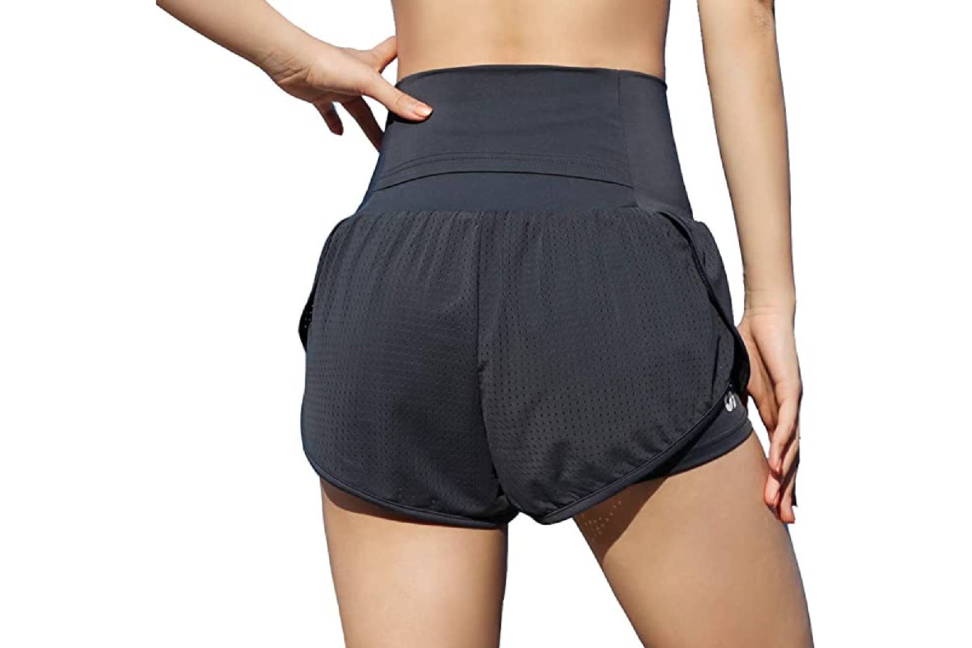 EDENCOMERS Women Workout Running Shorts