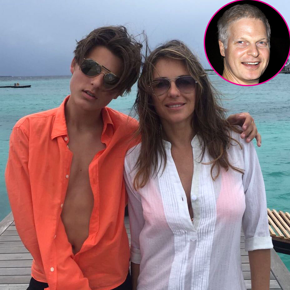 Elizabeth Hurley and Son Damian Pay Tribute to Her Ex Steve Bing
