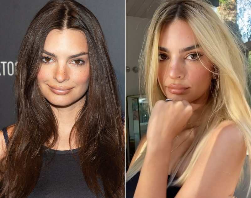 Emily Ratajkowski Just Colored Her Hair for the 1st Time and It's Bold!