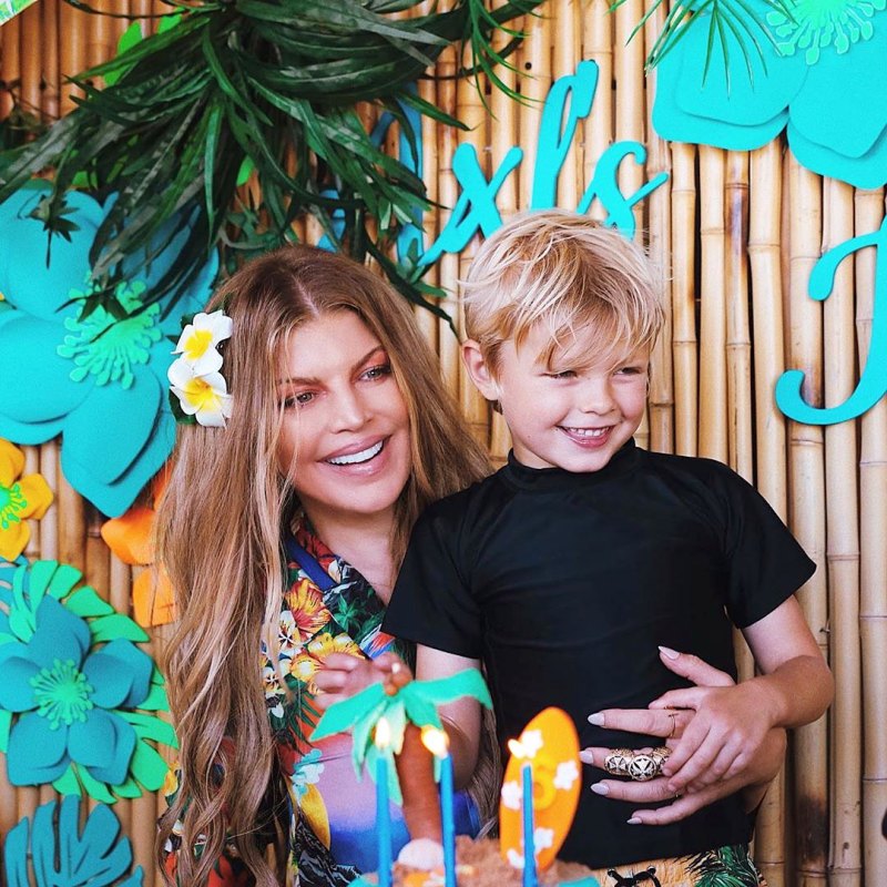 Fergie Brings Son Axl to Protest Supporting Black Lives Matter