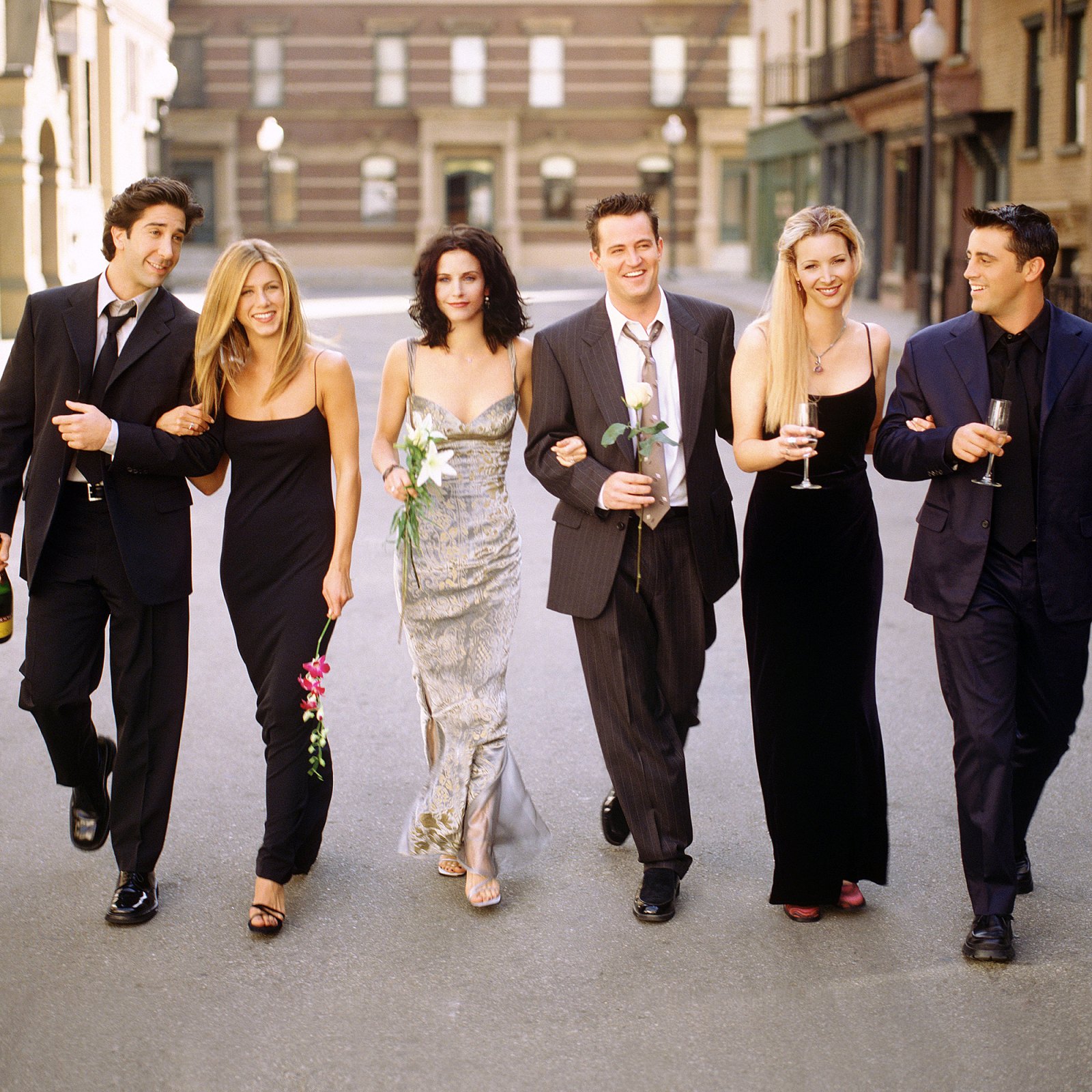 David Schwimmer Jennifer Aniston Courteney Cox Matthew Perry Lisa Kudrow and Matt LeBlanc Friends Cast Reveal Their Favorite Episodes