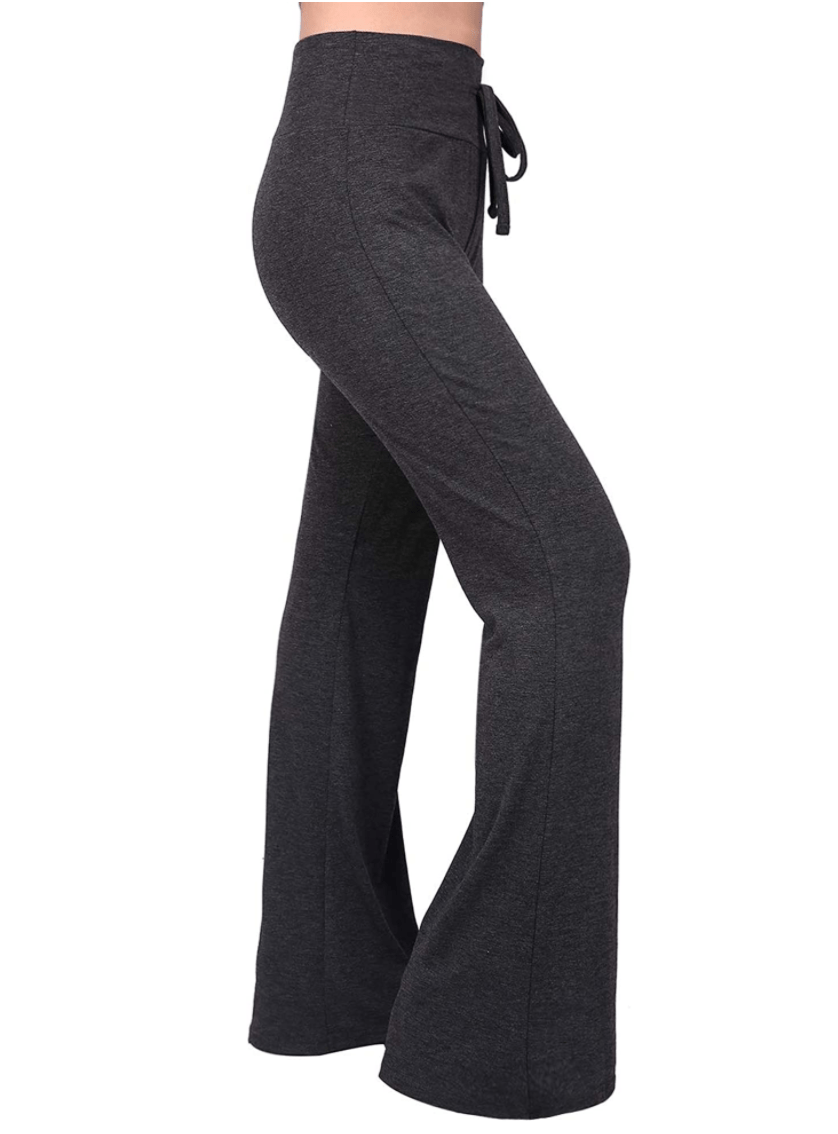 HDE Women's Casual Lounge PJ Bottoms (Charcoal)