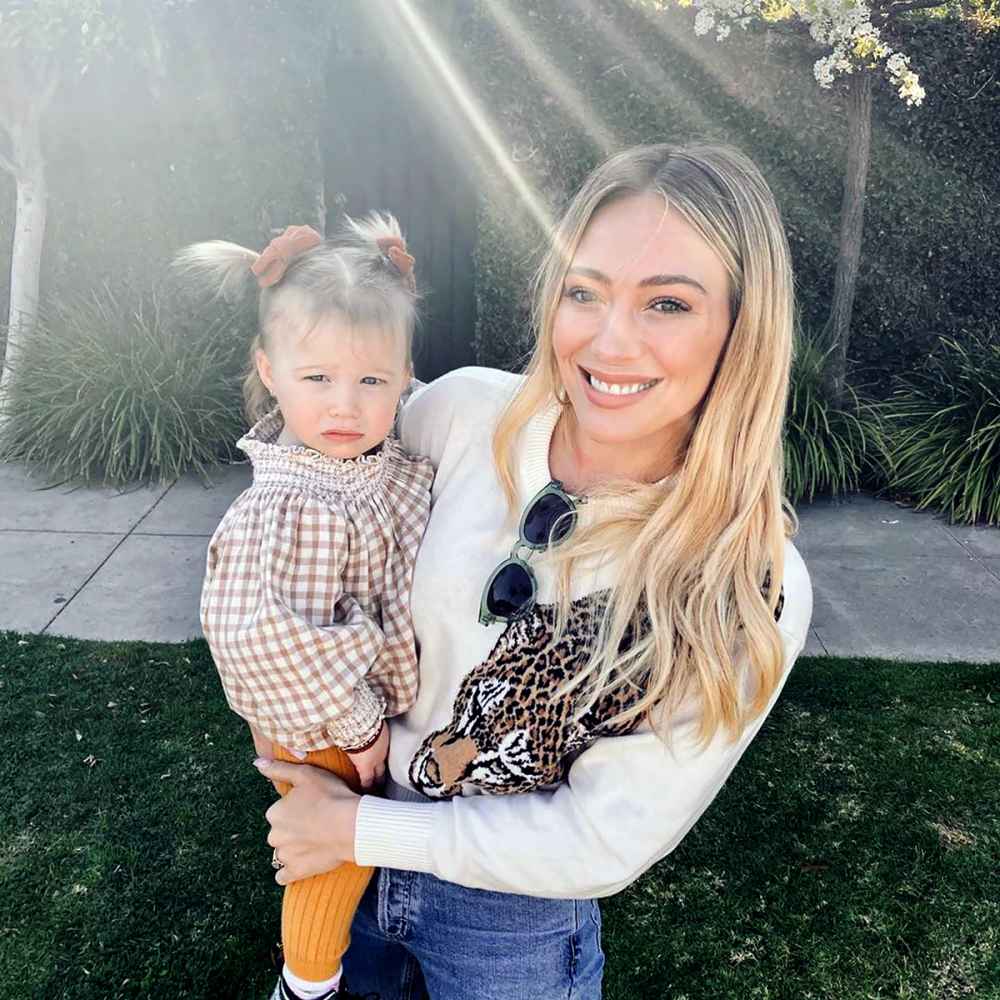 Hilary Duff's Daughter Banks Adorably Devours a Slice of Pizza: 'Take Notes'