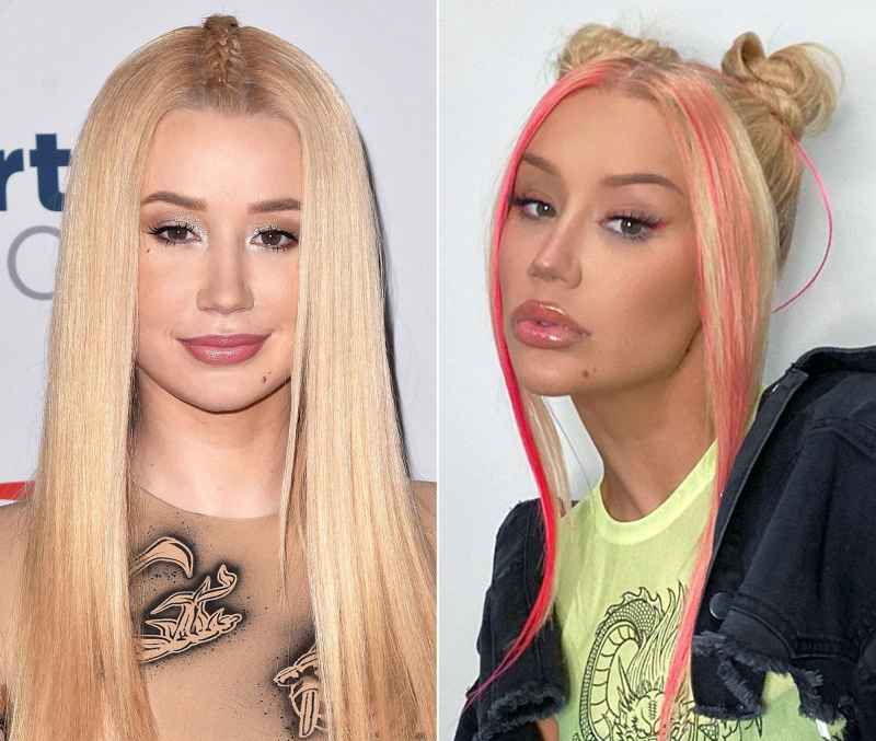 Iggy Azalea Now Has Face-Framing Pink Highlights — and They're Too Cool!
