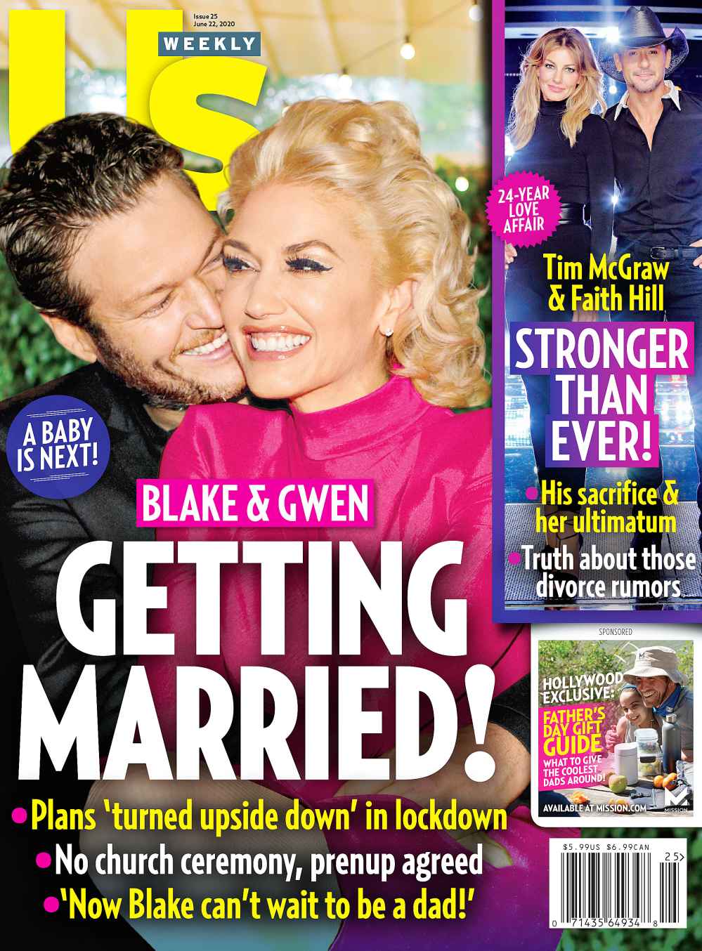 Us Weekly Cover Issue 2520 Inside Tim McGraw Faith Hill Marriage