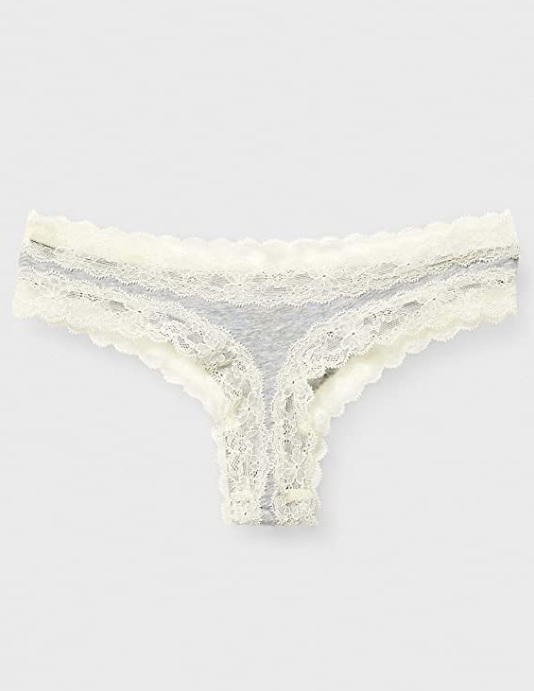 Iris & Lilly Lace Thongs Help You Get Into the Fancy Lingerie | UsWeekly
