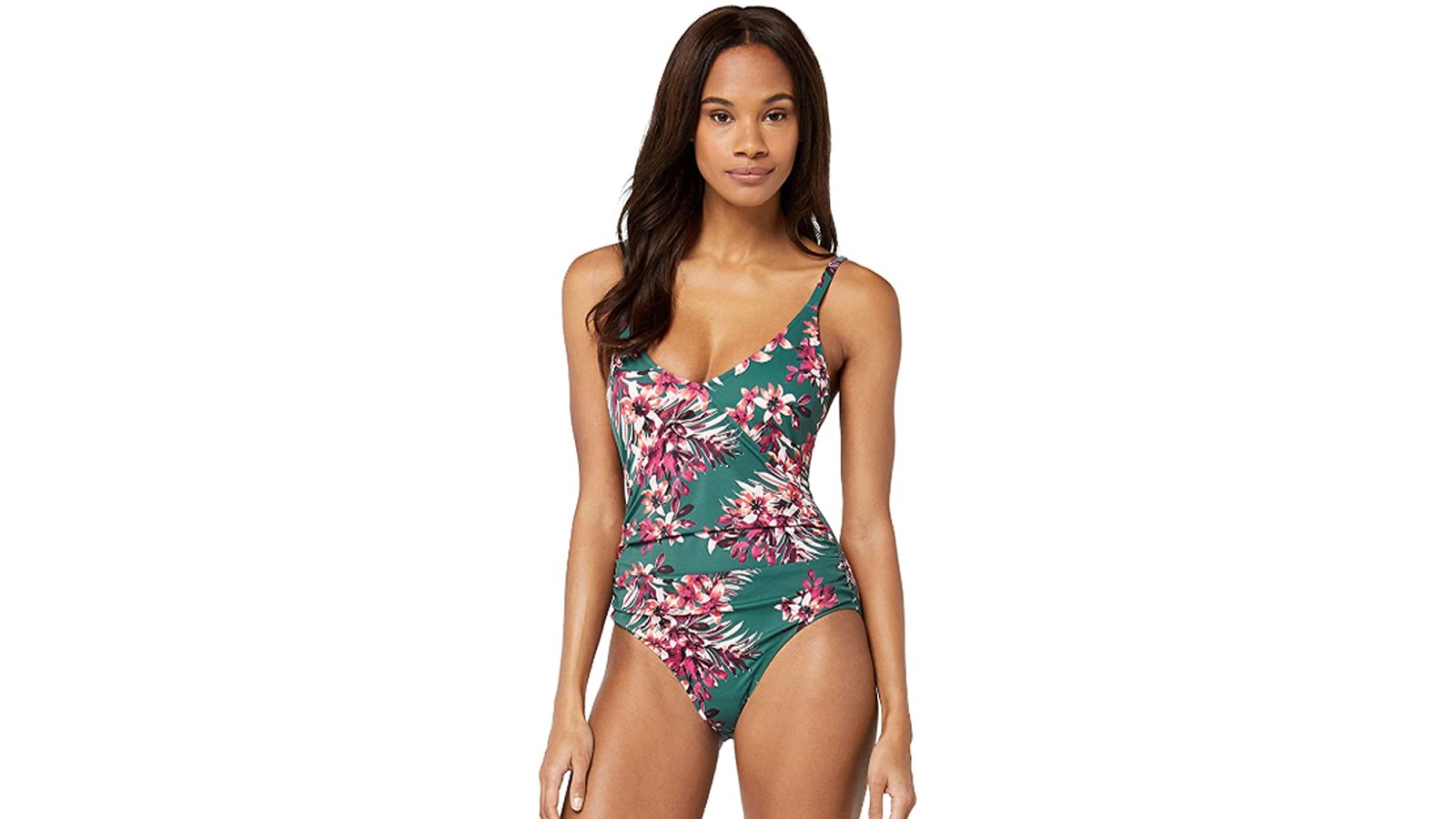 Iris & Lilly Women's Tummy Control Shaping Swimsuit