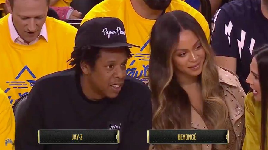 Jay Z Beyonce Nicole Curran stare